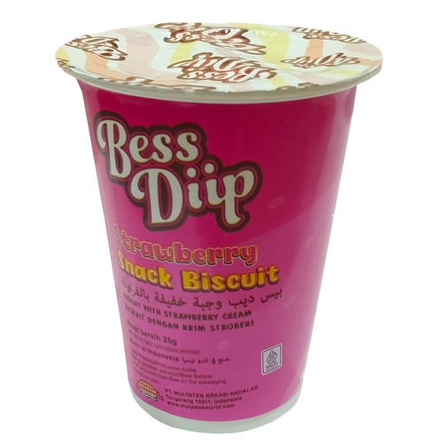 BESS DIIP STRAWBERRY SNACK MEDIUM