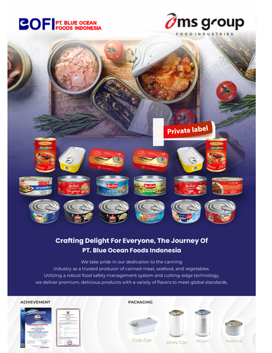PT. BLUE OCEAN FOODS INDONESIA Brochure