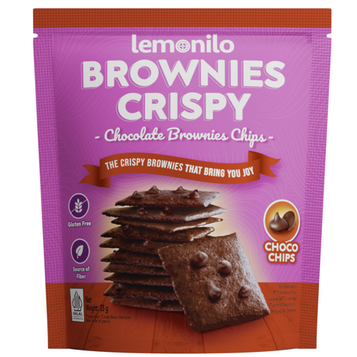 Lemonilo Brownies Crispy Chocochips Flavour 35gr