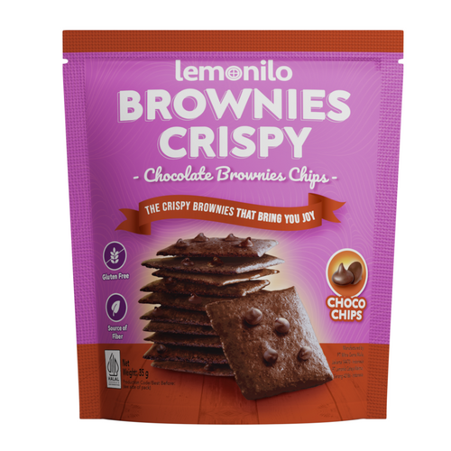 LEMONILO BROWNIES CRISPY CHOCOCHIPS FLAVOUR 35GR
