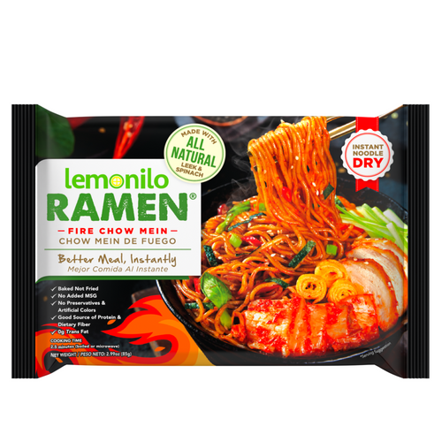 Lemonilo Ramen Fire Chow Mein 85gr
