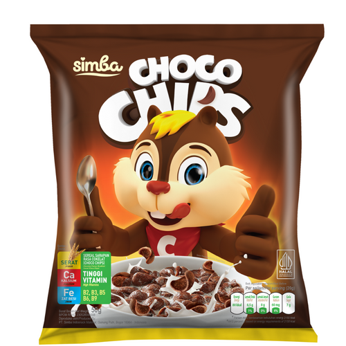 Choco Chips 50gr (Choco, Strawberry Flavour)