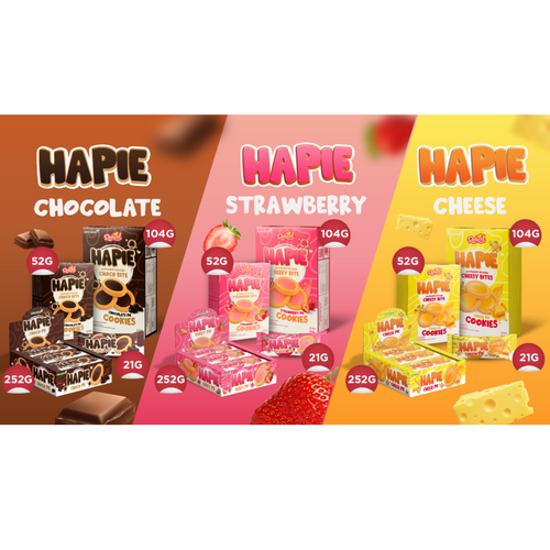 Richwell Hapie Cookies Cheese 21 gr