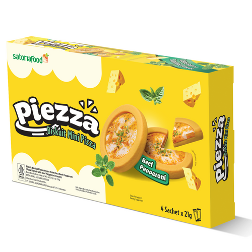 Piezza Biskuit Mini Pizza Beef Pepperoni 84 gr