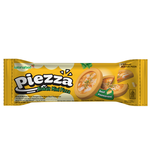 Piezza Biskuit Mini Pizza Beef Pepperoni 84 gr