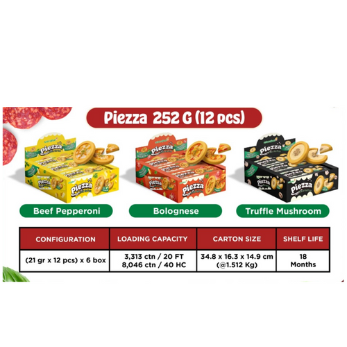 Piezza Biskuit Mini Pizza Truffle Mushroom 252 gr