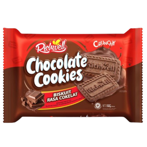 Richwell Cookies Chocolate 160 gr Family Pack
