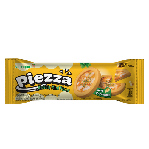 Piezza Biskuit Mini Pizza Beef Pepperoni 294 gr