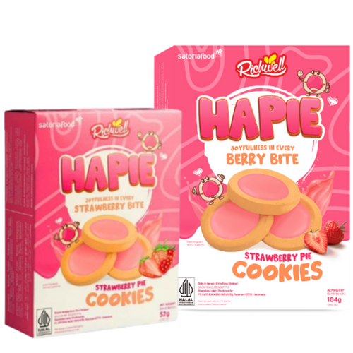Richwell Hapie Cookies Strawberry