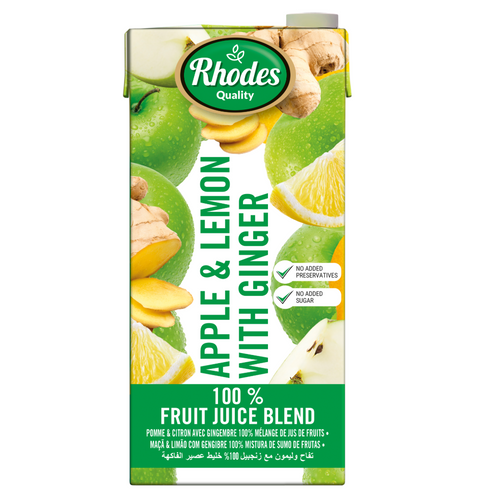 Rhodes 100% Apple, Lemon & Ginger 1L - Gulfood 2026