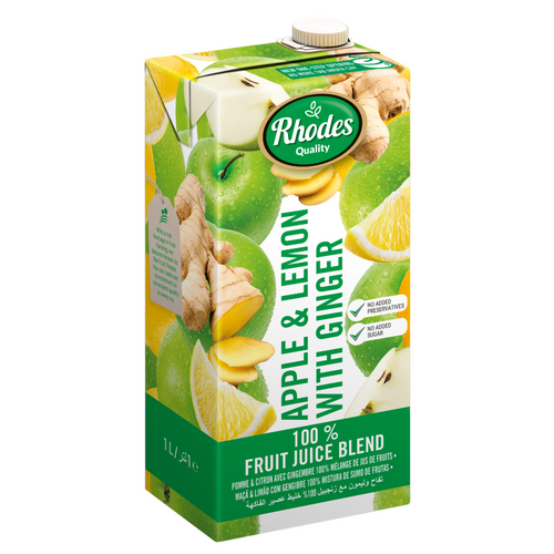 Rhodes 100% Apple, Lemon & Ginger 1L - Gulfood 2026