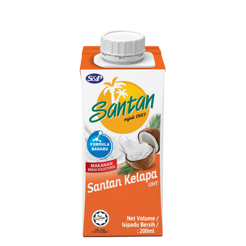 S&P Santan Original Coconut Milk (200ml)