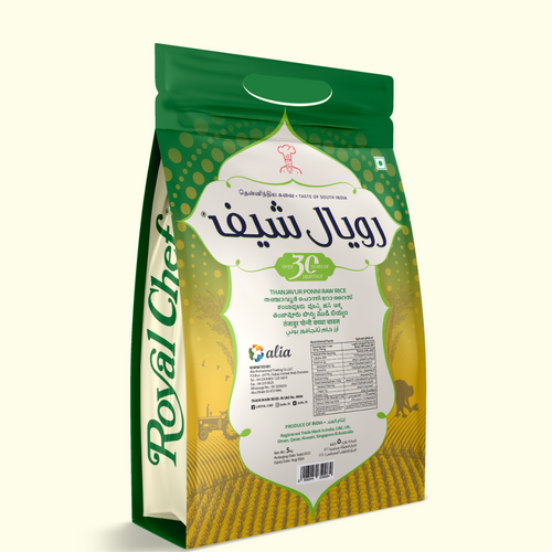 Royal Chef Thanjavur Ponni Raw Rice 5kg