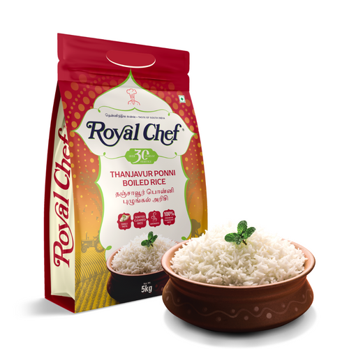 Royal Chef Thanjavur Ponni Boiled Rice 5Kg