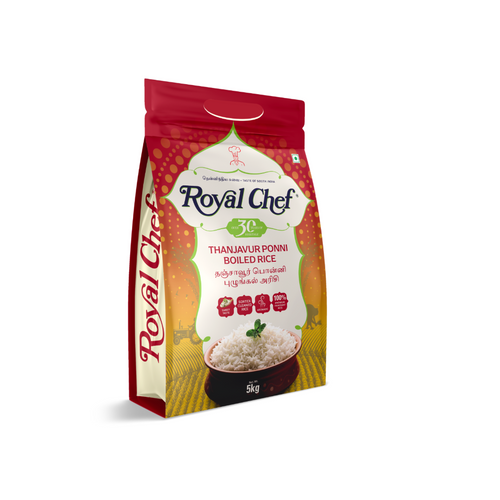 Royal Chef Thanjavur Ponni Boiled Rice 5Kg