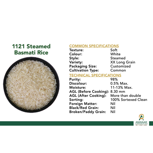 1121 Steam Basmati Rice