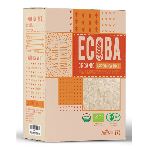 ECOBA Organic Japonica Rice