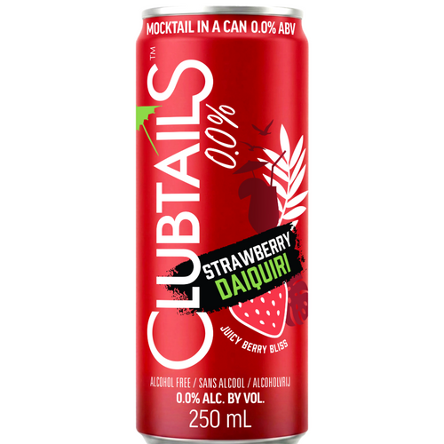 CLUBTAILS 0.0% STRAWBERRY DAIQUIRI MOCKTAIL