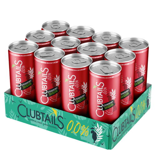 CLUBTAILS 0.0% STRAWBERRY DAIQUIRI MOCKTAIL