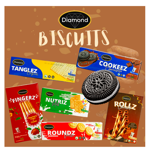 Diamond Biscuits - Rollz Vanilla
