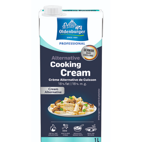 Oldenburger Cooking Cream Alternative, 18% fat