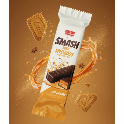 Smash Bisco Speculoos Coated Cake Bar