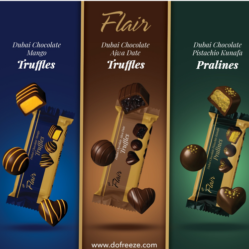 Flair Dubai Chocolate Mango Truffles