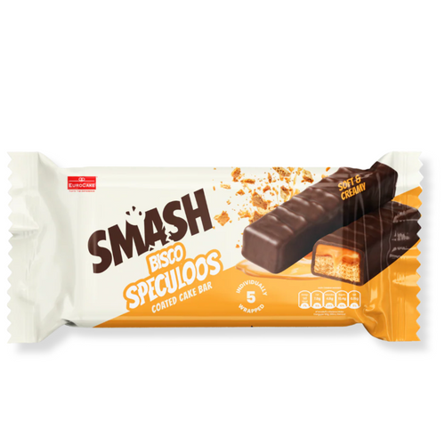 Smash Bisco Speculoos Coated Cake Bar
