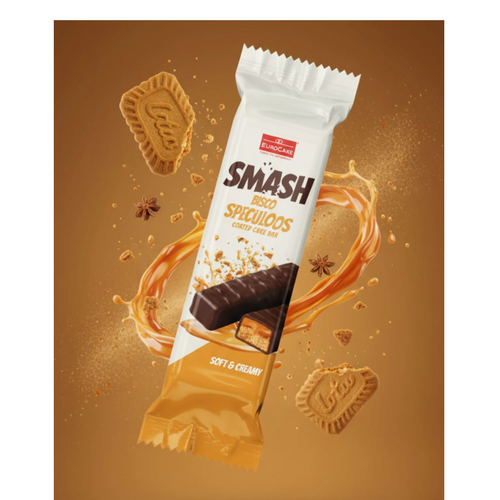 Smash Bisco Speculoos Coated Cake Bar