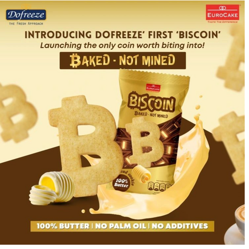 Biscoin Shortbread Cookie 100% Butter
