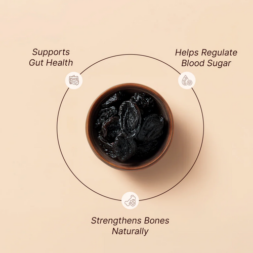 Rostaa Prunes 227g – Naturally Dried Prunes for Digestive Health & Snack