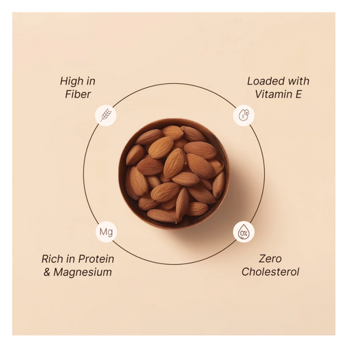 Rostaa Classic Almonds 170g – Premium Roasted Almonds, Protein-Rich & Healthy Snack