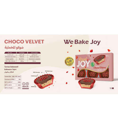 Royal Joy Choco Velvet Tart