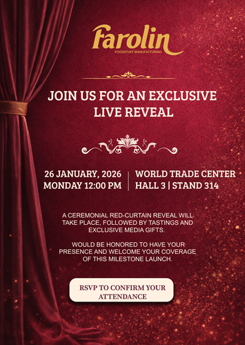 Farolin to Host Exclusive Live Product Reveal at Gulfood 2026