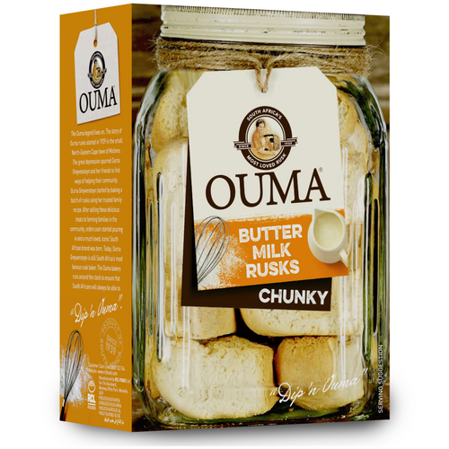 Ouma Rusks - Buttermilk (Chunky) 1kg - Gulfood 2026