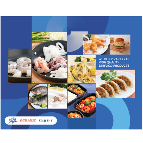 Frozen raw/cooked seafood mix