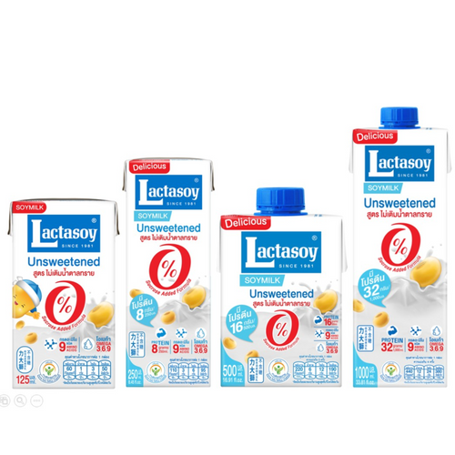 Lactasoy UHT Soymilk - Unsweetened