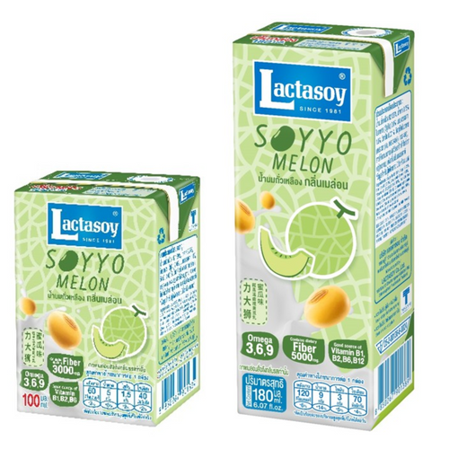 Lactasoy Soyyo UHT Soymilk - Melon Flavoured