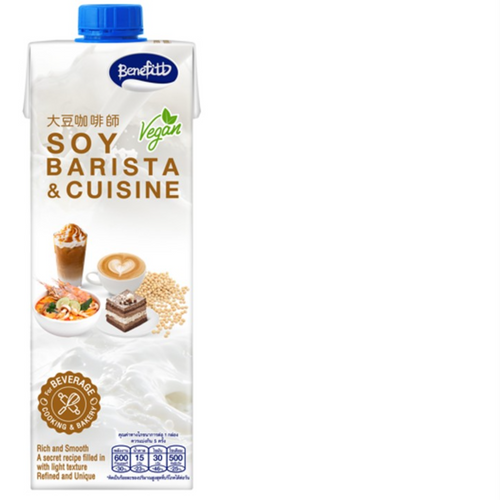 Benefitt UHT Soymilk - Soy Barista and Cuisine