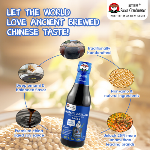 Sauce Grandmaster Gluten Free Soy Sauce