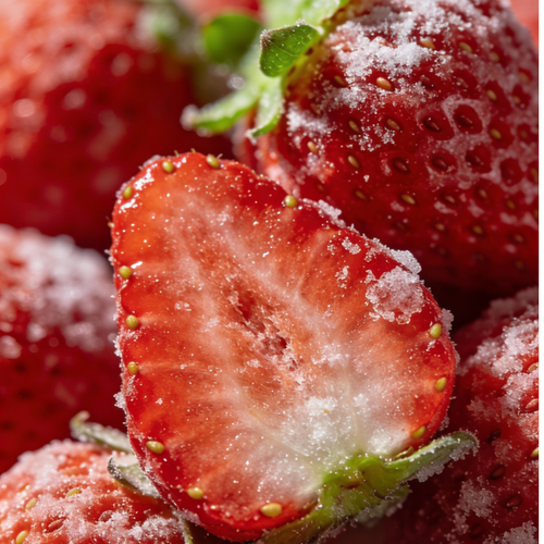 Frozen IQF Strawberry  (Whole & Sliced)