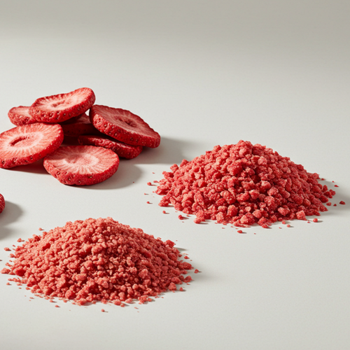 Freeze Dried Strawberry ( Whole, Sliced & Granulated)