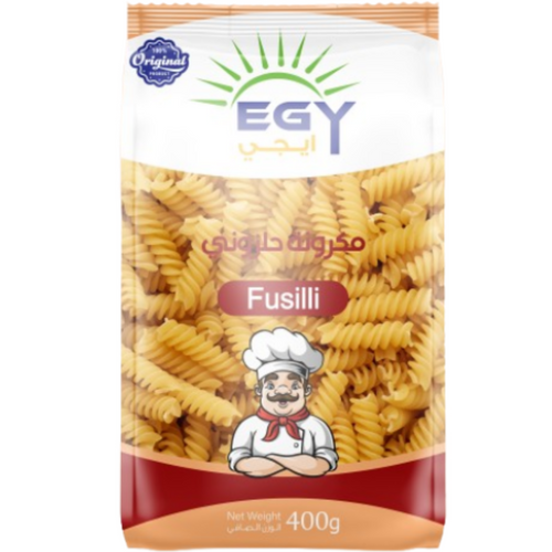 EGY Pasta fusilli 400GM