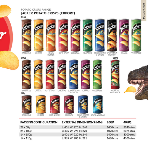 Jacker Potato Crisps - Gulfood 2026
