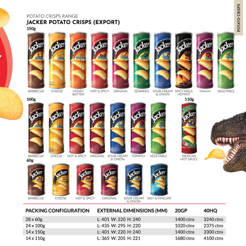 Jacker Potato Crisps - Gulfood 2026