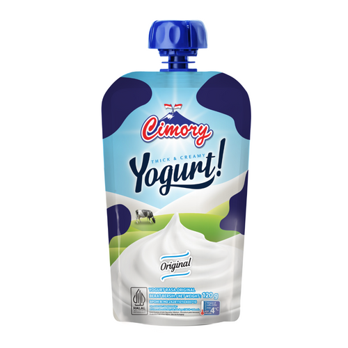 Cimory Yogurt Squeeze 120g Original Flavor