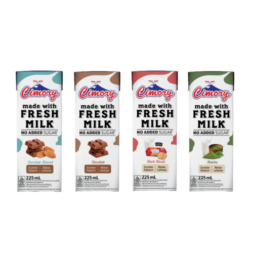 CIMORY UHT MILK 225ML NO ADDED SUGAR