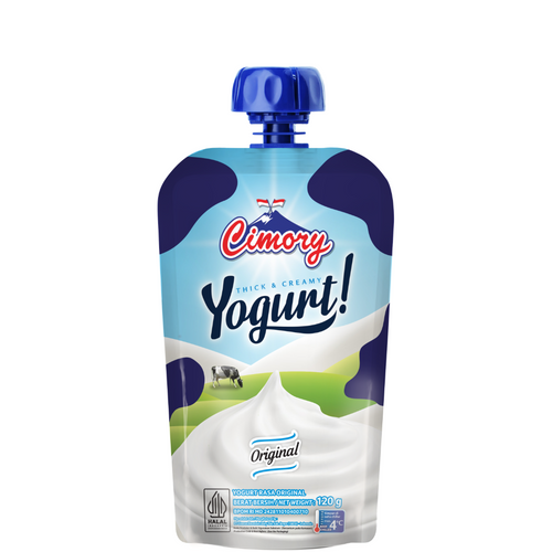 Cimory Yogurt Squeeze 120g Original Flavor