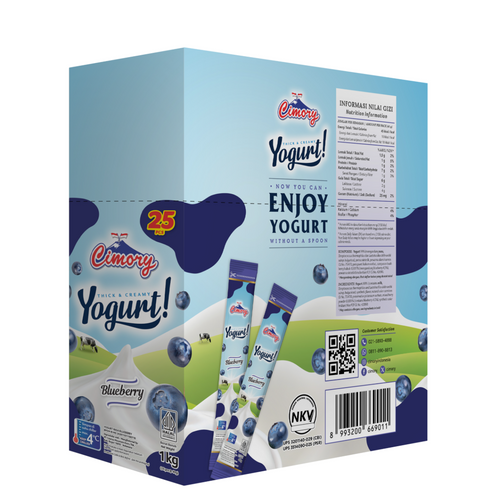 Cimory Yogurt Stick 40g Blueberry Flavor