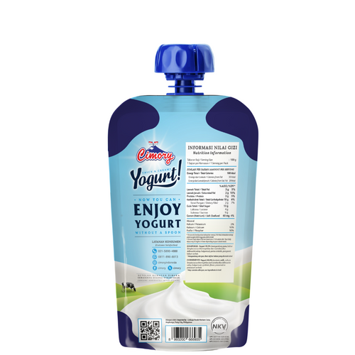 Cimory Yogurt Squeeze 120g Original Flavor